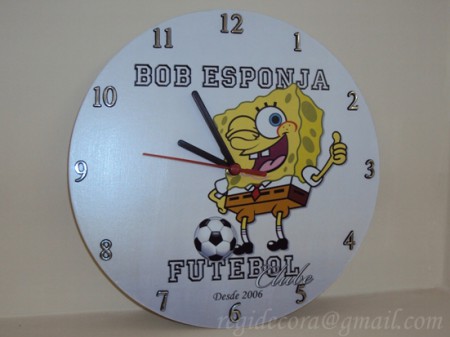 Relógio Personalizado - 28cm de diametro